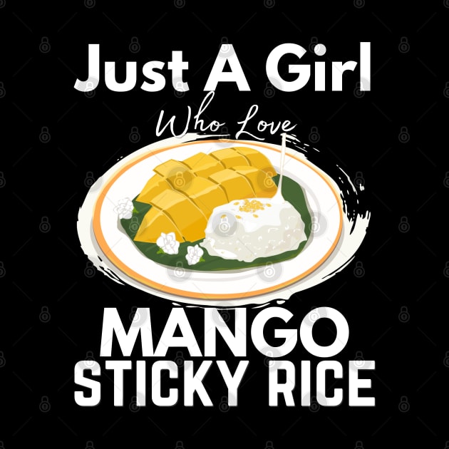 Mango Sticky Rice Milli Thailand Summer Food Lover I Lover Thailand by Johner_Clerk_Design