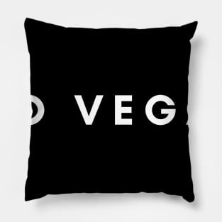 Go vegan Pillow