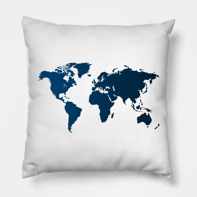 world out there Pillow by gustavoscameli