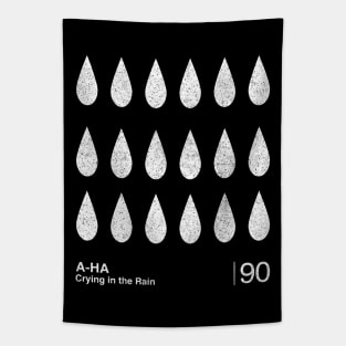 A-Ha  / Minimalist Graphic Fan Artwork Design Tapestry