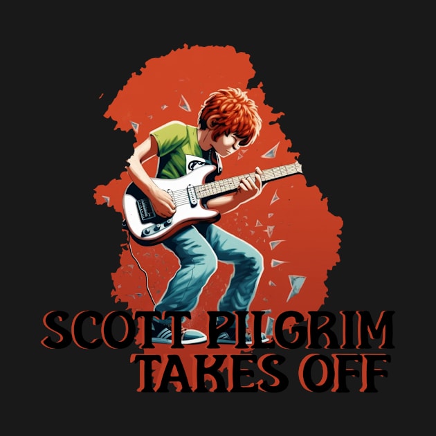 Scott Pilgrim Takes Off by Pixy Official