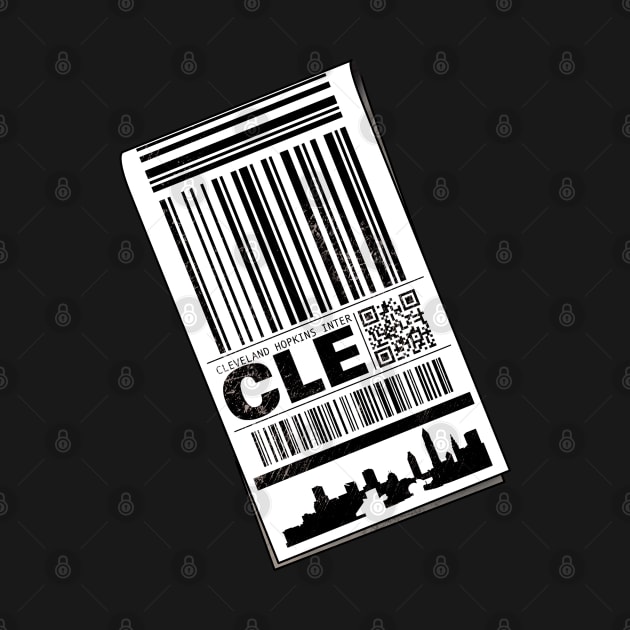 CLE Luggage Tag by LaughingCoyote