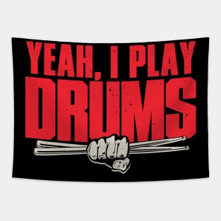 Yeah, I Play Drums Tapestry