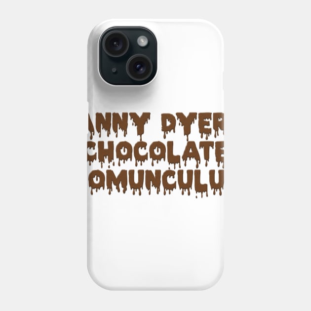 Danny Dyer's Chocolate Homunculus Phone Case by FlyNebula