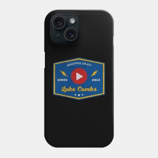 Luke Combs // Play Button Phone Case