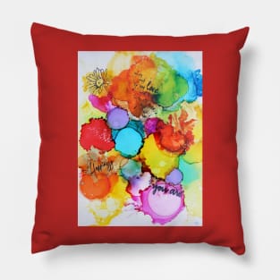 Happy III (happy art) Pillow