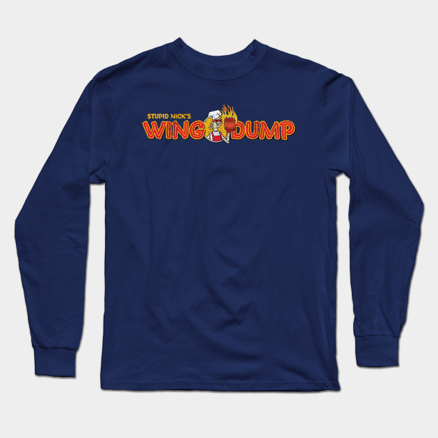 stupid nick's wing dump t shirt