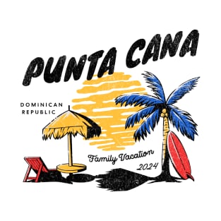 Punta Cana Dominican Republic Family Vacation 2024 T-Shirt