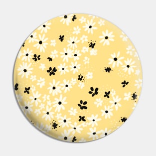 Daisy Pattern Pin