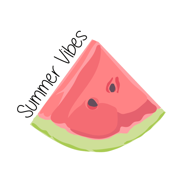 summer vibes watermelon slice by Fancy Funky Garbage