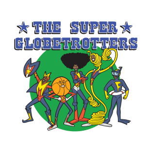 The Super Globetrotters - Cartoon T-Shirt