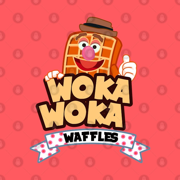 Woka Woka Waffles by DeepDiveThreads