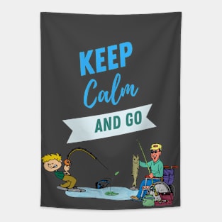 keep calm Tapestry