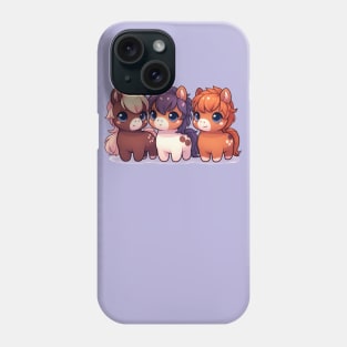 Kawaii Appaloosa Pony Lineup Phone Case