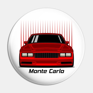 Racing Red Monte Carlo Art Pin