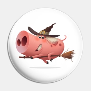 Pig witch Pin