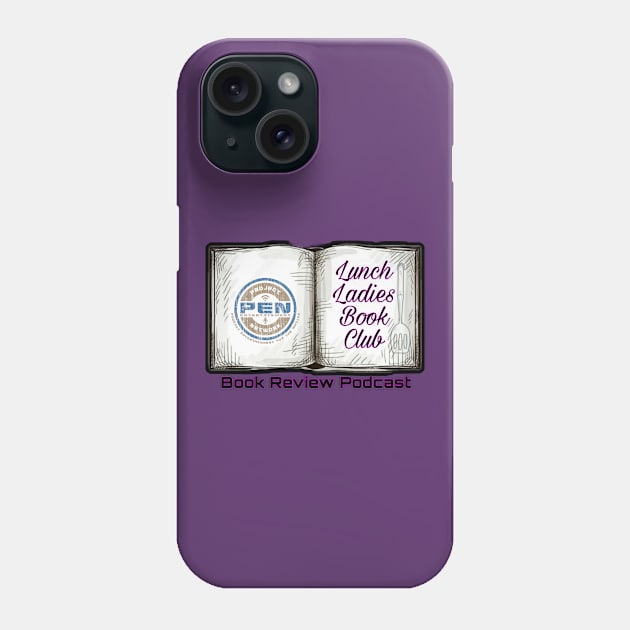 Lunch Ladies Book Review - Book Phone Case by Project Entertainment Network