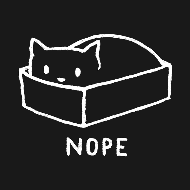 Nope Cat by FoxShiver