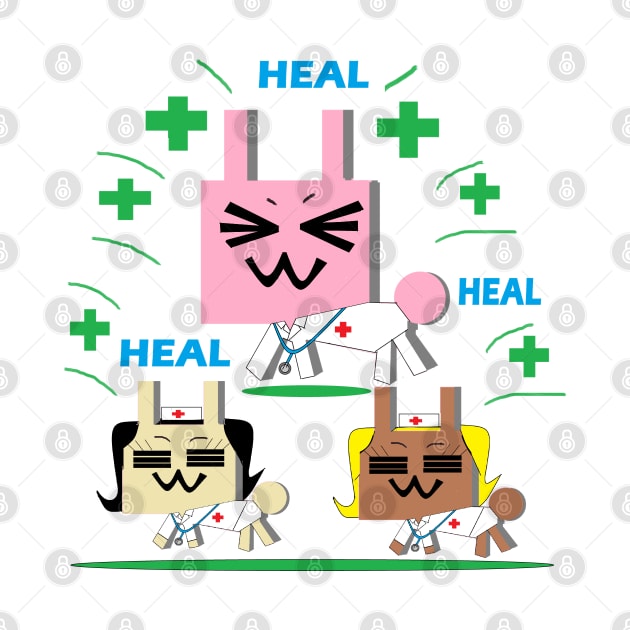 RabbitZaa #009 Doctor Heal x3 by TABCXON