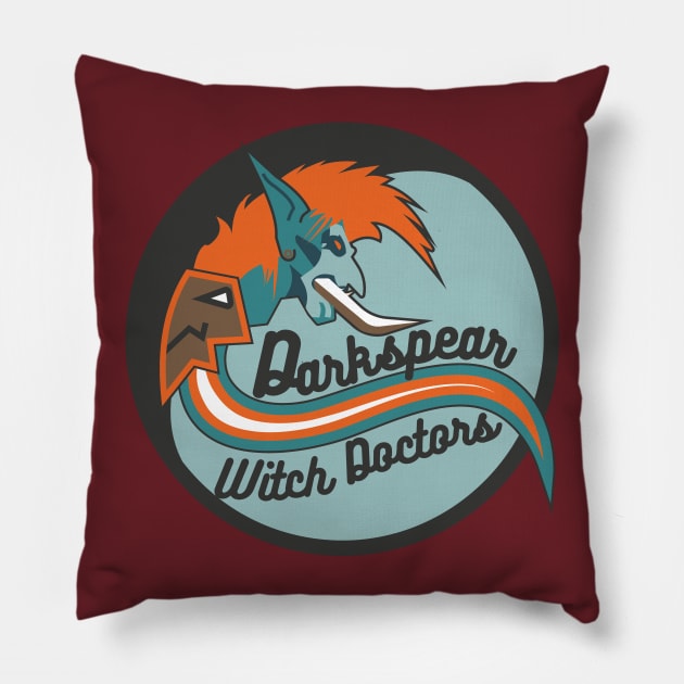 Darkspear Witch Doctors Pillow by KorriganDu