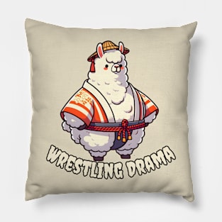 Sumo llama Pillow