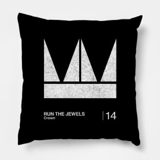 RTJ / Minimalist Graphic Artwork Fan Design Pillow