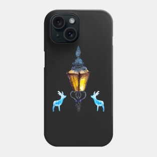 Lantern and Frosted Deers Phone Case