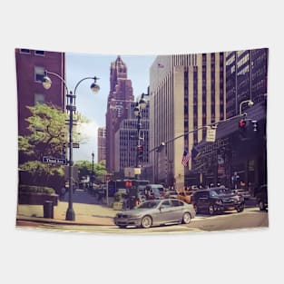 Third Ave Manhattan Street New York City Tapestry