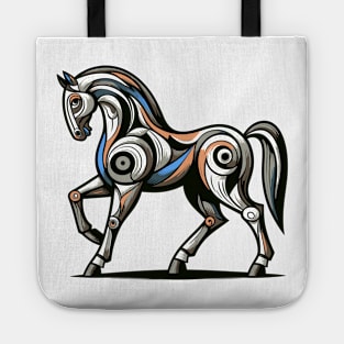 Horse illustration. Illustration of a horse in cubism style Tote