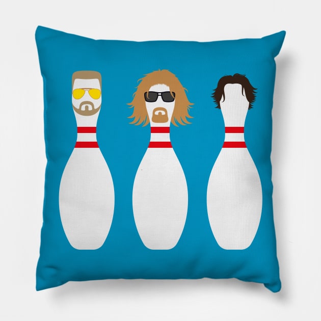 Walter, The Dude & Donny Pillow by viktorhertz