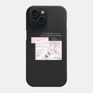 Blue Period ''MY BLUE WORLD'' Manga Phone Case