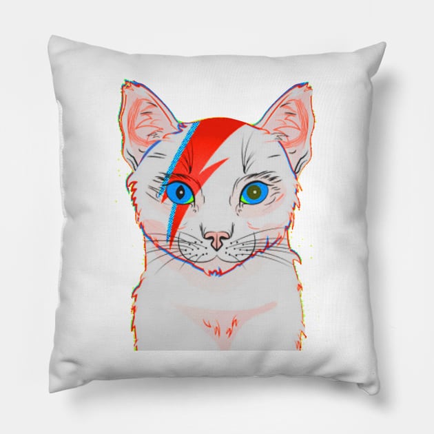 kittenlight Pillow by peabo_mr