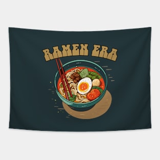 RAMEN ERA, japanese food, retro Tapestry