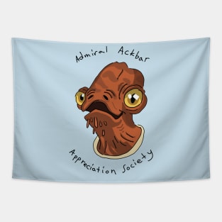 Admiral Ackbar Appreciation Society Tapestry