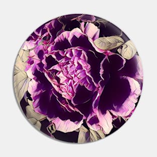 nature garden flower lover botanical  floral purple peony Pin