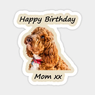 Happy Birthday Mom XX Magnet