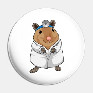 Rat as Doctor with Doctor's coat Pin