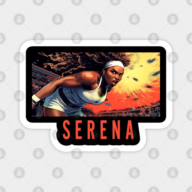 Serena - Superhero Magnet by UrbanLifeApparel