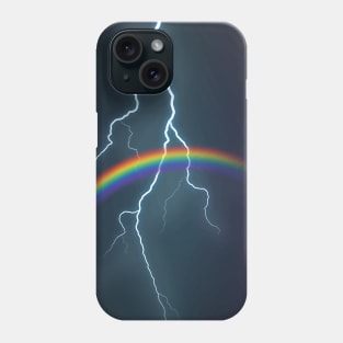 Rainbow in the Dark Phone Case