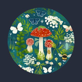 In my garden (teal) T-Shirt
