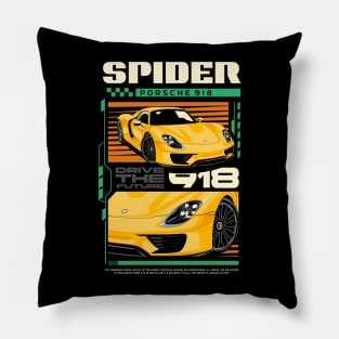Spyder Porsche 918 Pillow