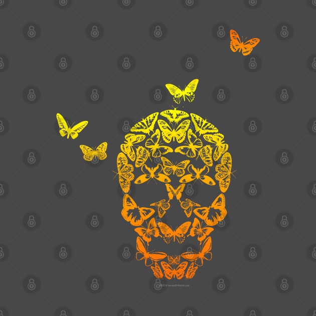 Butterfly Skull by House_Of_HaHa