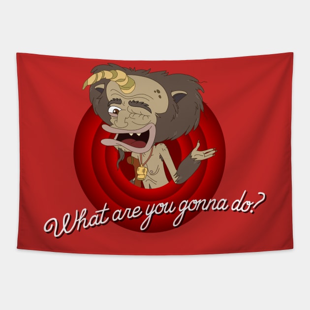 What are you gonna do? Tapestry by d4n13ldesigns