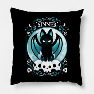 Sinner Cat Pillow