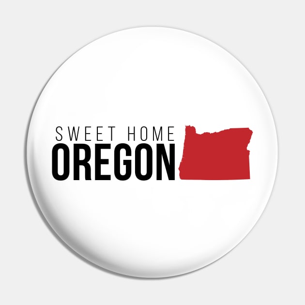 Sweet Home Oregon Pin by Novel_Designs