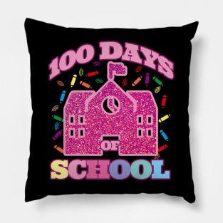 100 Days Of School Pillow