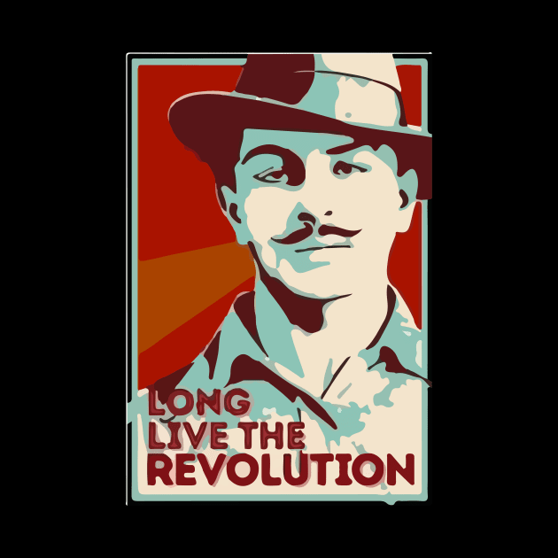 Shaheed Bhagat Singh Revolution by inkstyl