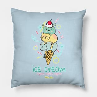 Ice cream pets Pillow