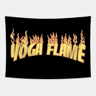 Yoga Flame Tapestry