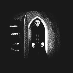 Nosferatu Vampire in Doorway T-Shirt